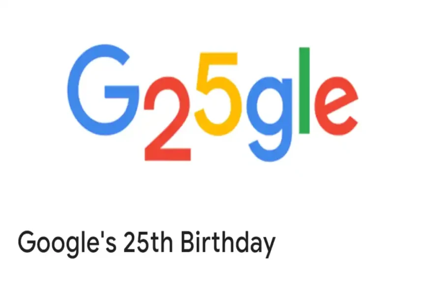 Google 25 birthday